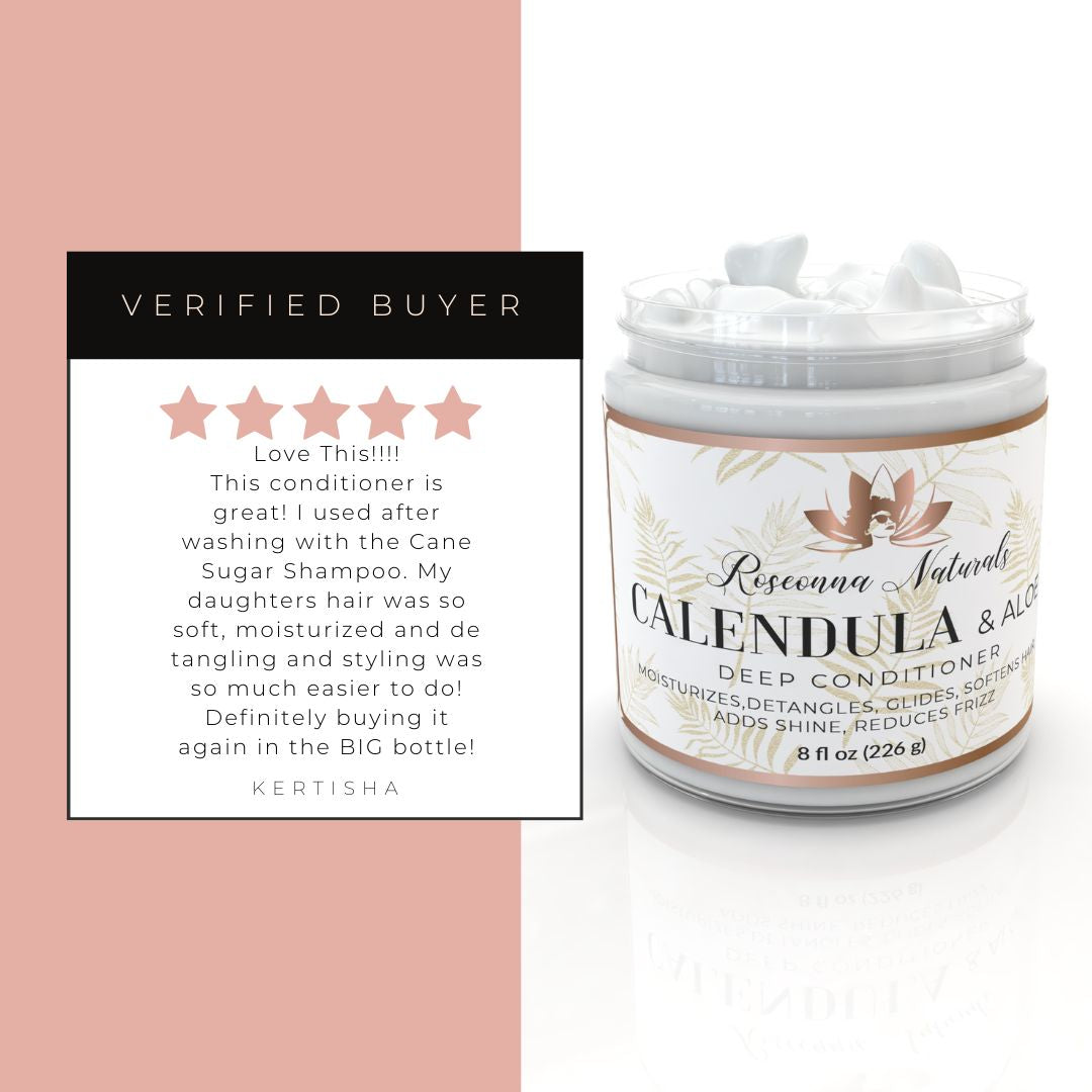 Calendula & Aloe Deep Conditioner - Roseonna Naturals