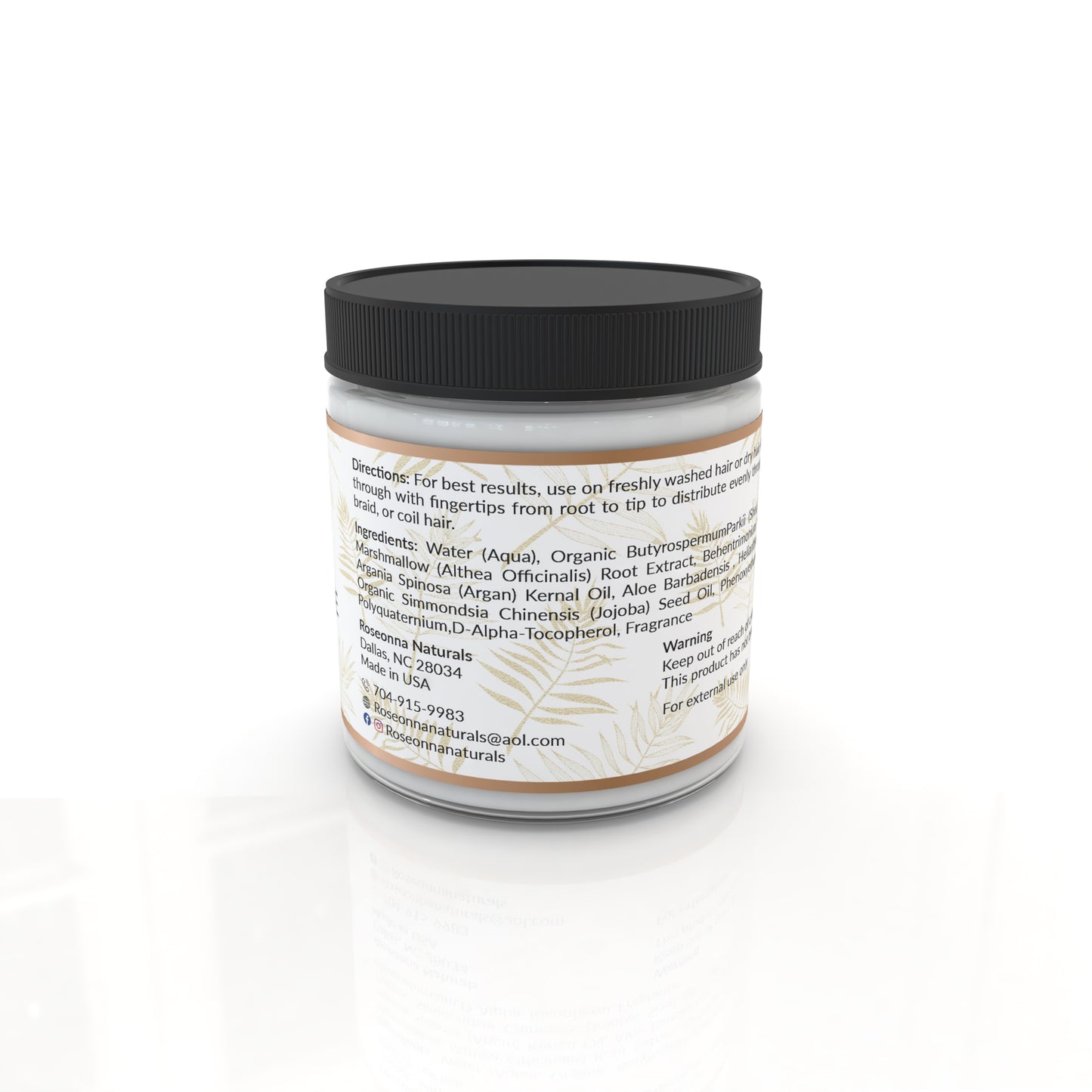 Shea Butter & Aloe Twist Defining Cream - Roseonna Naturals