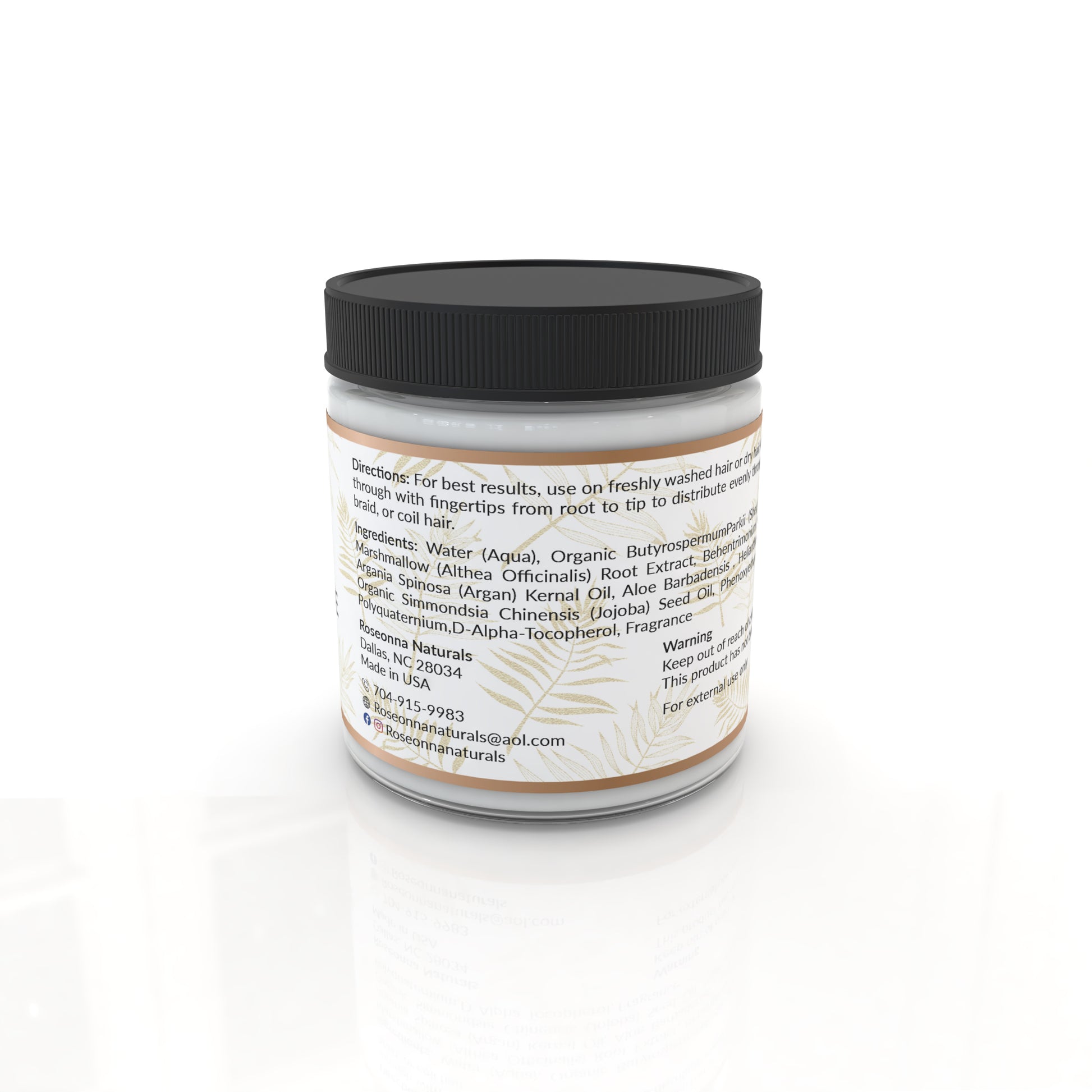 Shea Butter & Aloe Twist Defining Cream - Roseonna Naturals