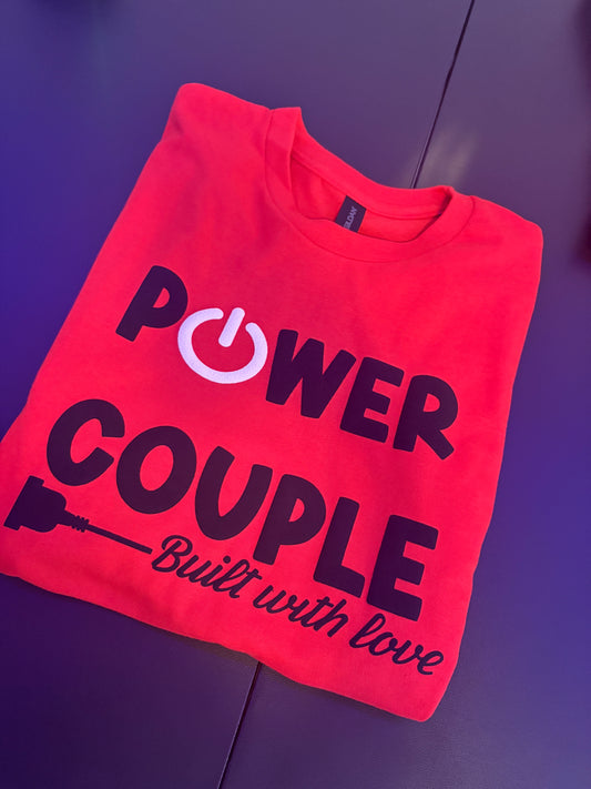 Power Couple Tee – Plug-In Design(Limited Edition)