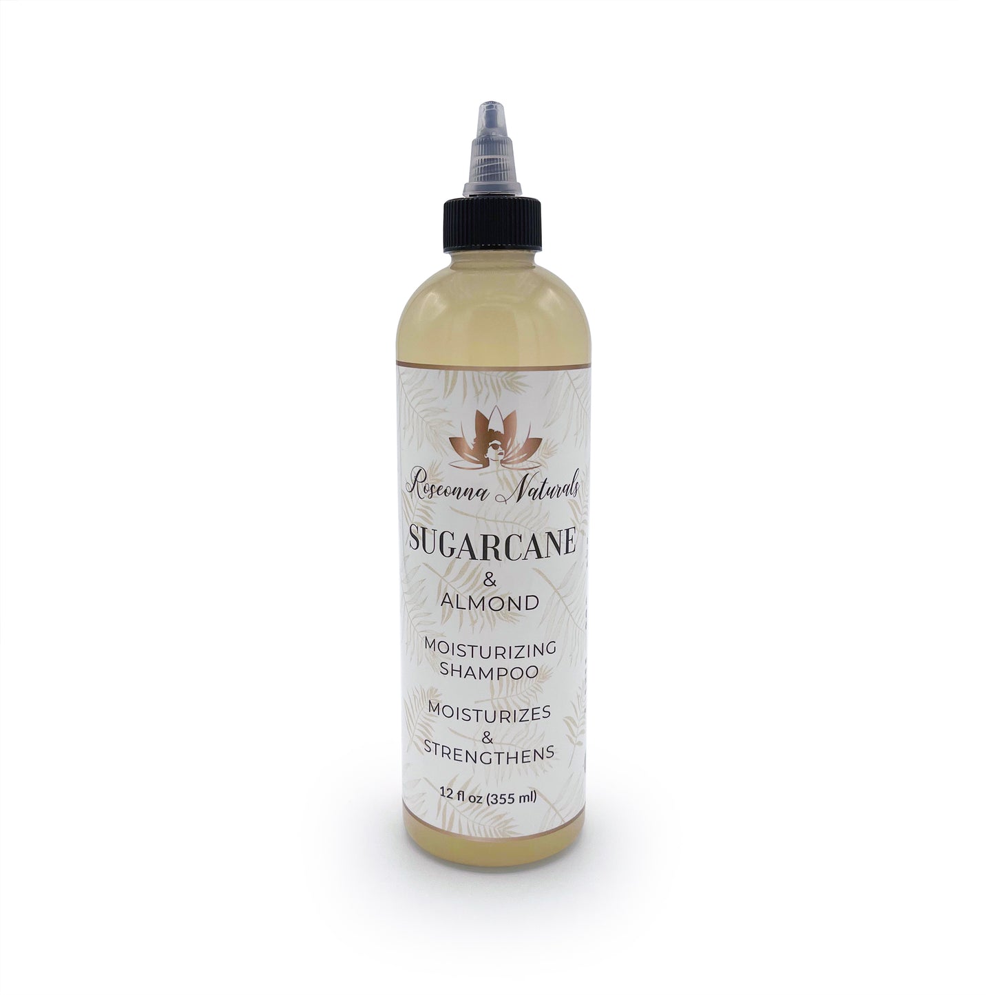 Sugarcane & Almond Moisturizing Shampoo - Roseonna Naturals