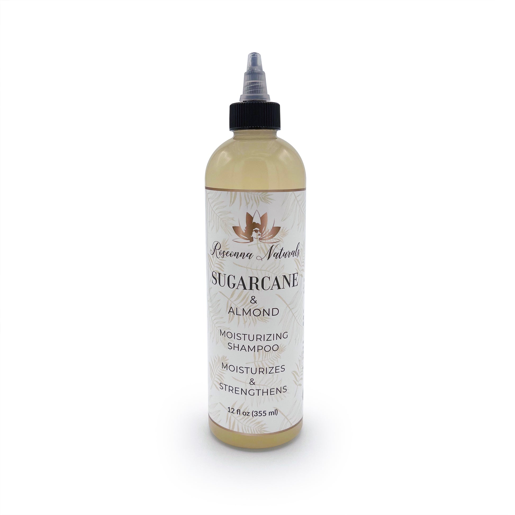 Sugarcane & Almond Moisturizing Shampoo - Roseonna Naturals