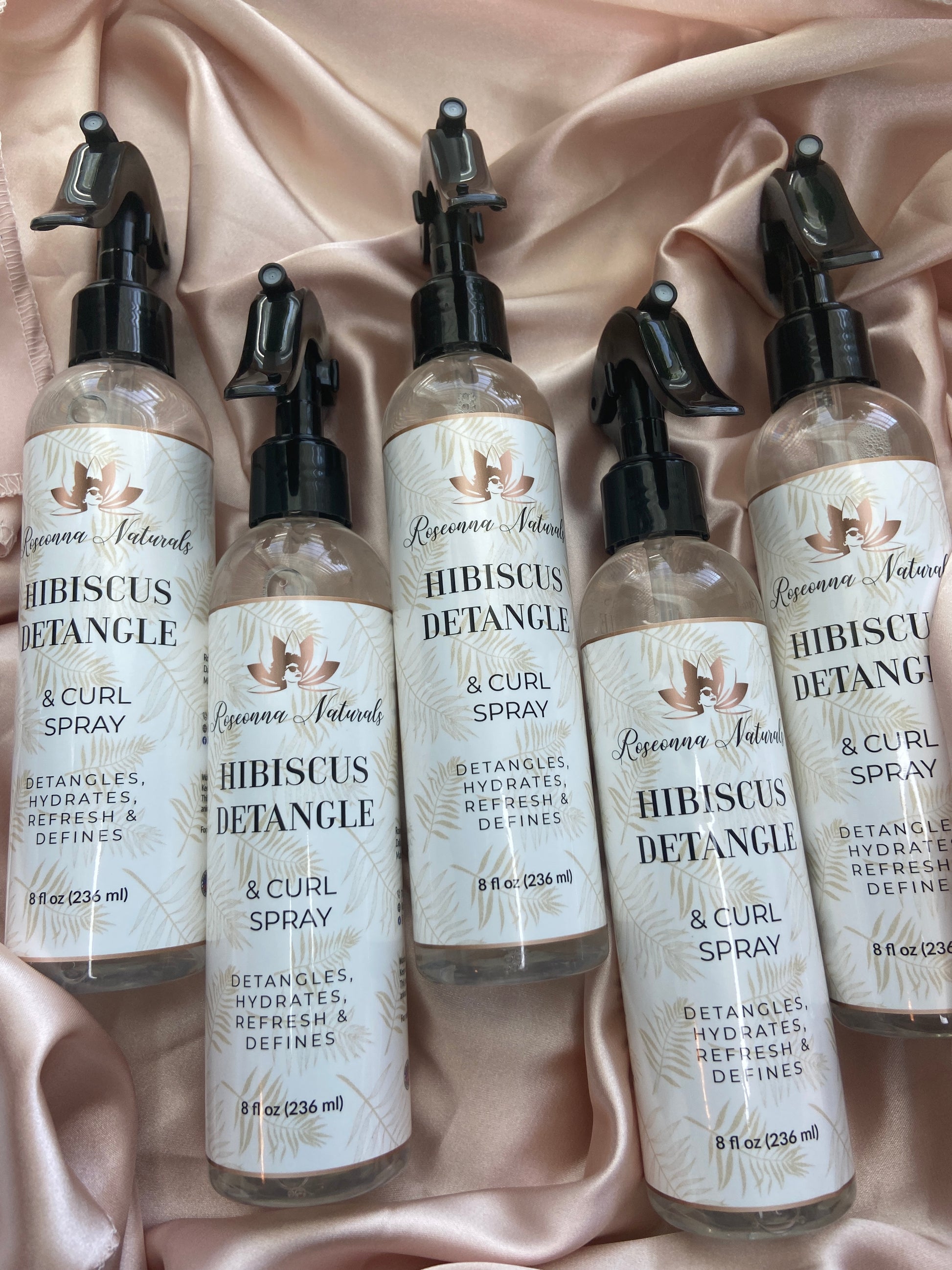 Hibiscus Detangle & Curl Spray - Roseonna Naturals
