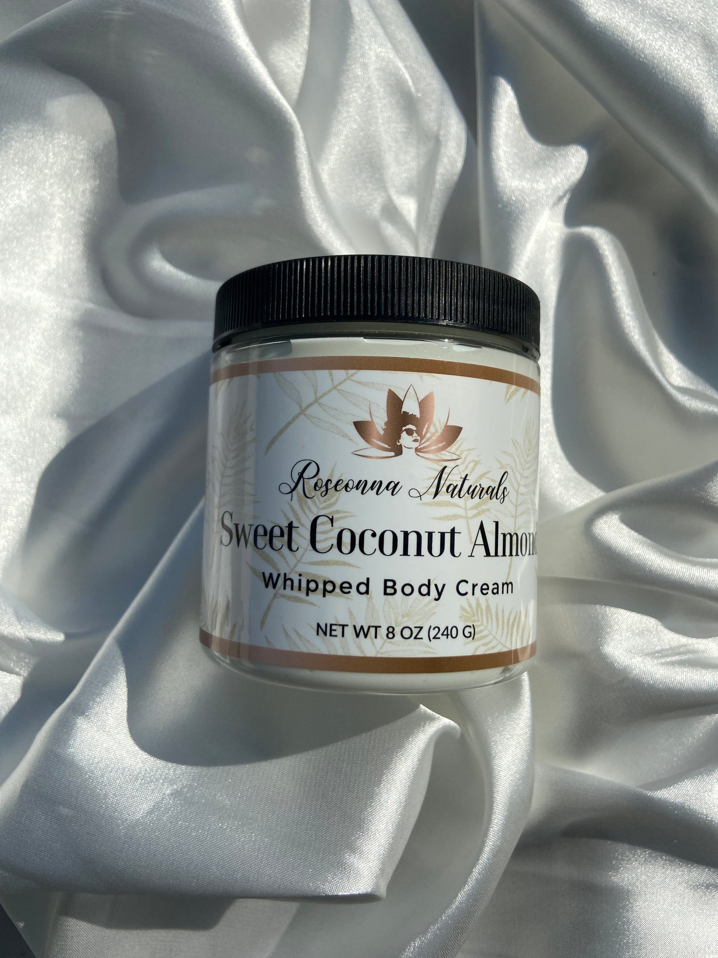 Sweet Coconut Almond Whipped Body Cream - Roseonna Naturals