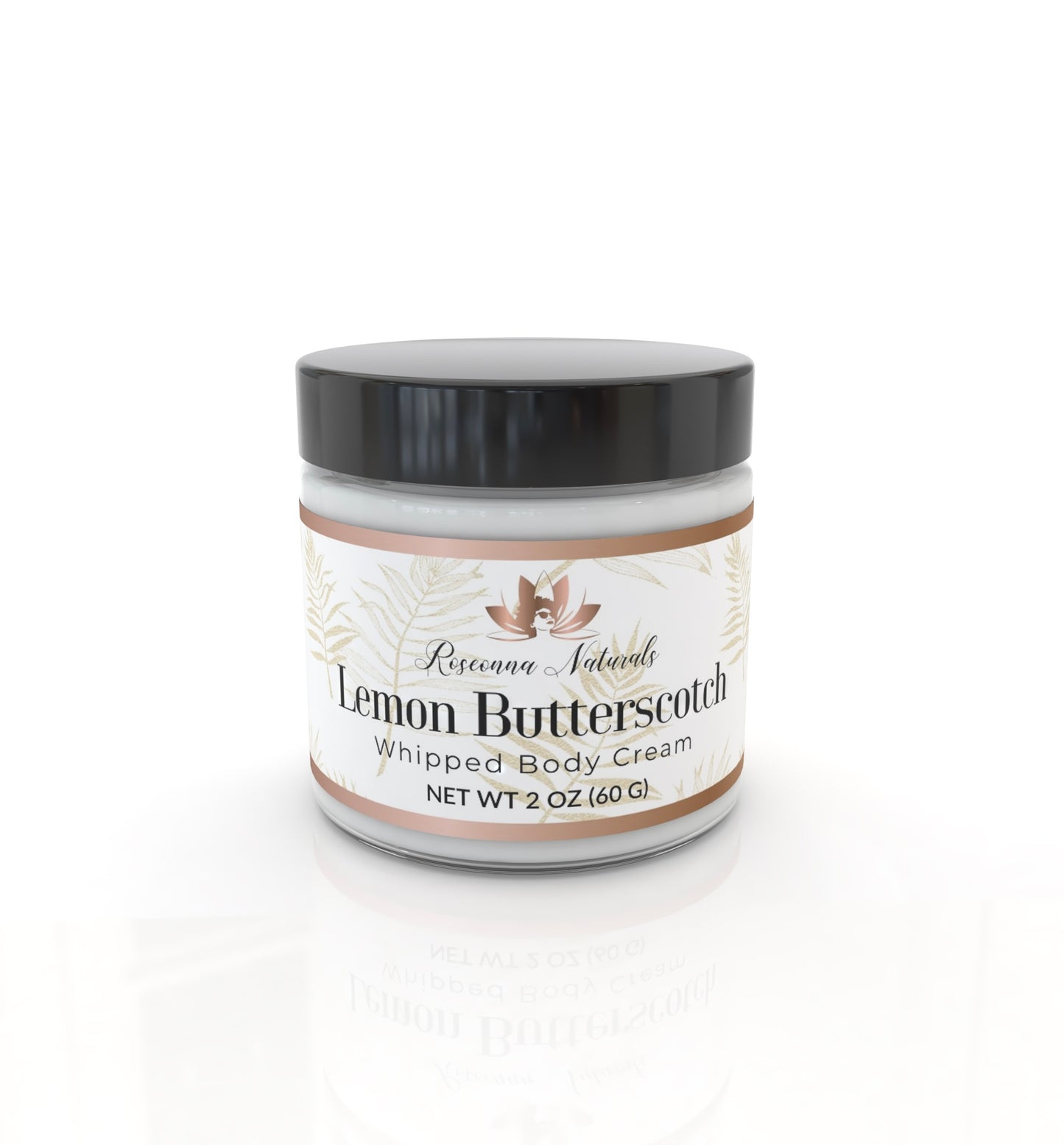 Lemon Butterscotch Whipped Body Cream - Roseonna Naturals