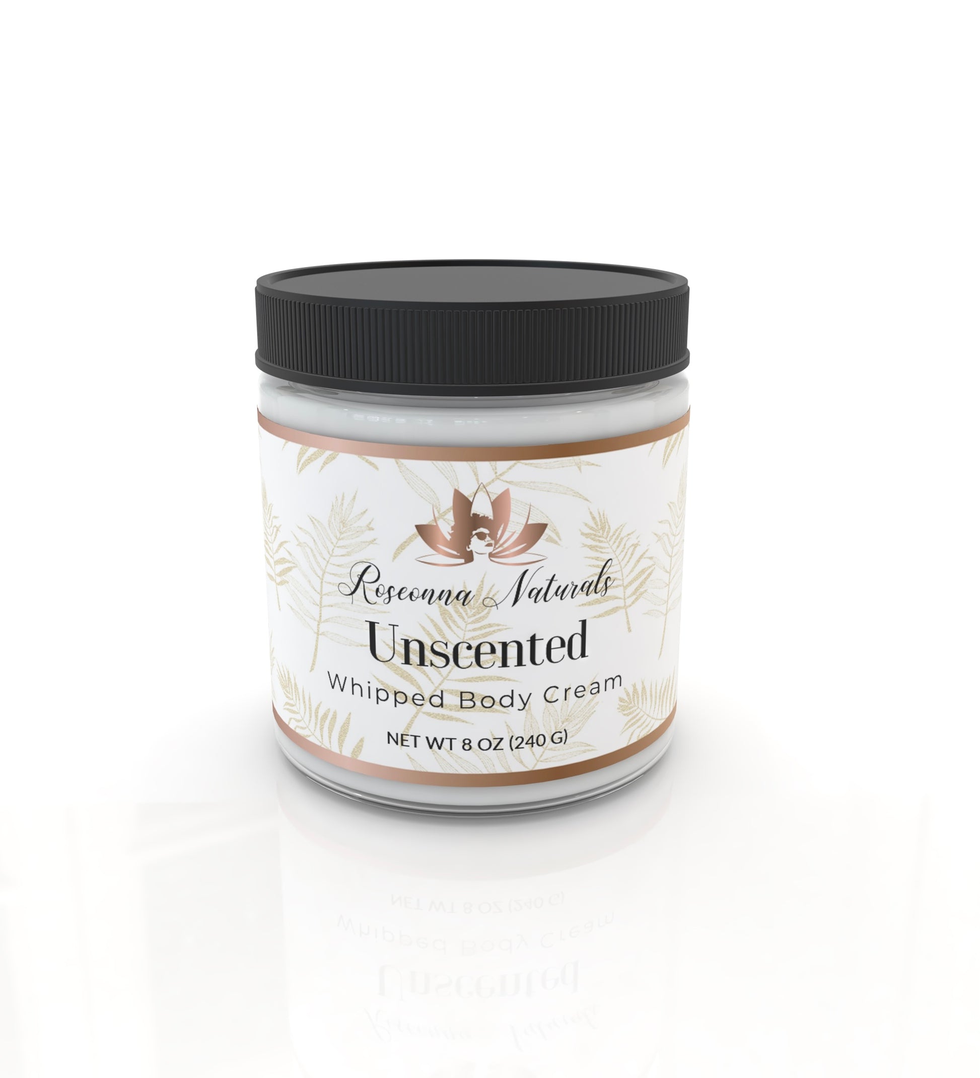 Unscented Whipped Body Cream - Roseonna Naturals