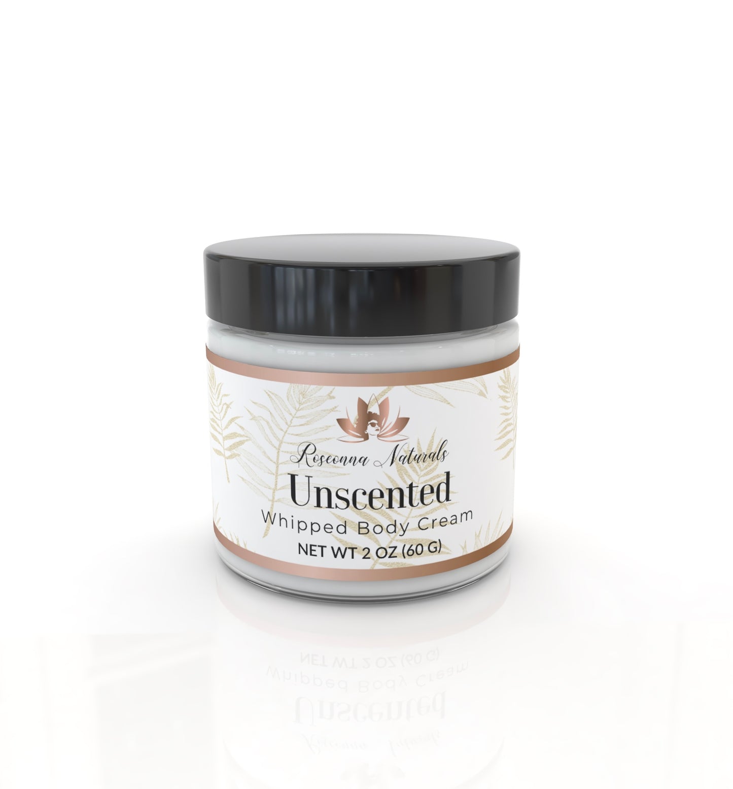 Unscented Whipped Body Cream - Roseonna Naturals