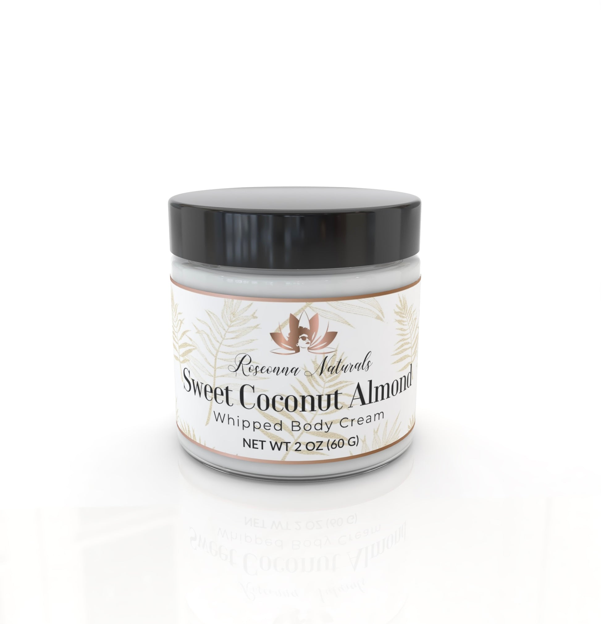 Sweet Coconut Almond Whipped Body Cream - Roseonna Naturals