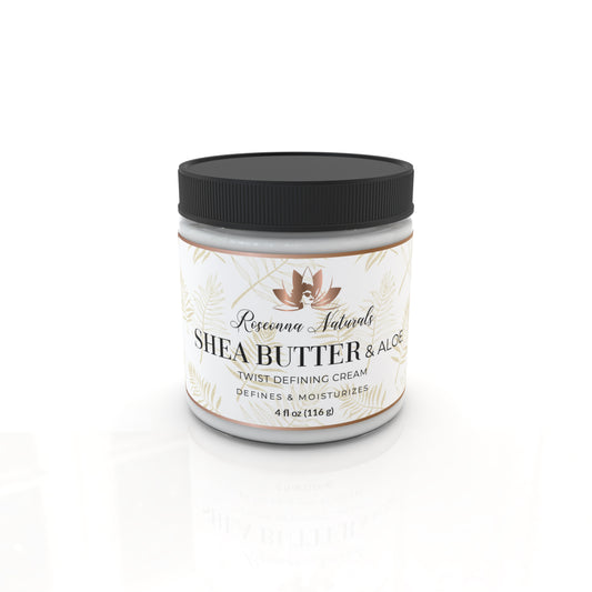 Shea Butter & Aloe Twist Defining Cream - Roseonna Naturals