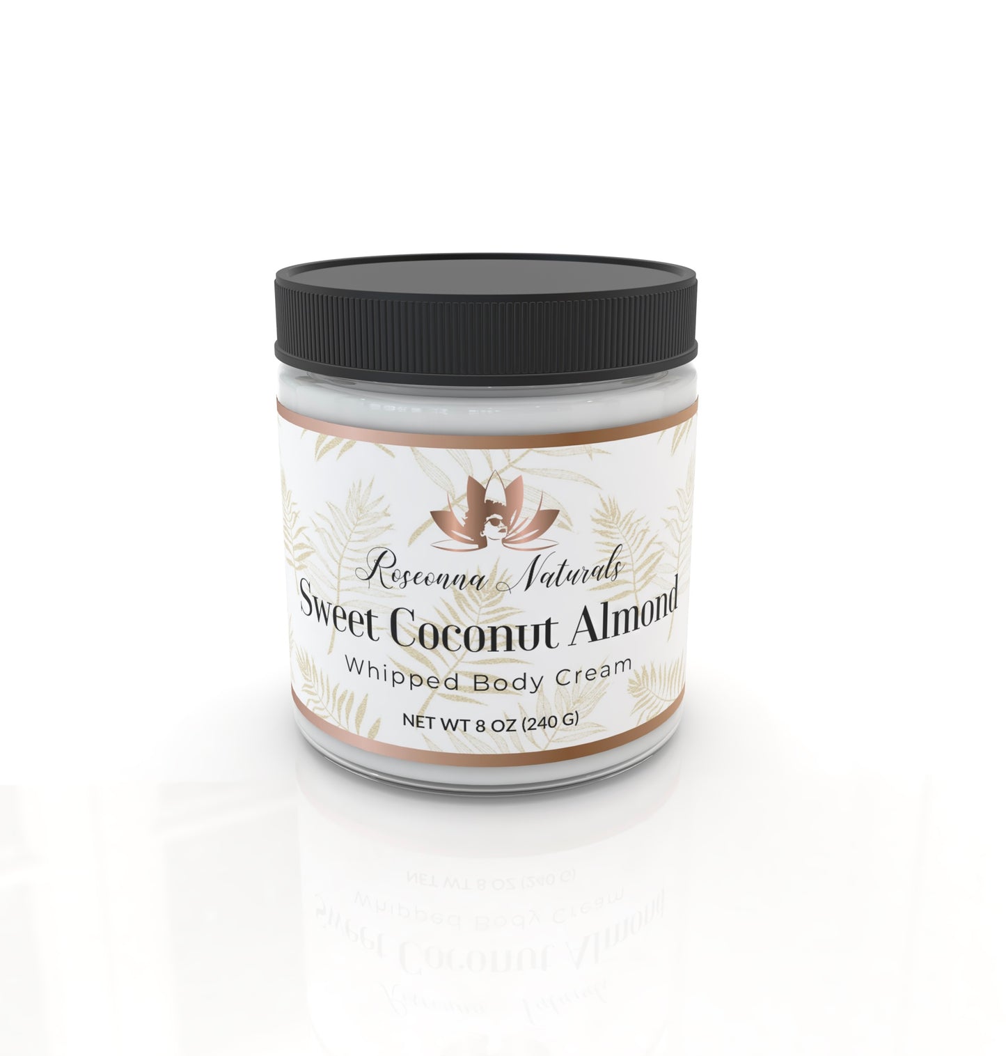 Sweet Coconut Almond Whipped Body Cream - Roseonna Naturals