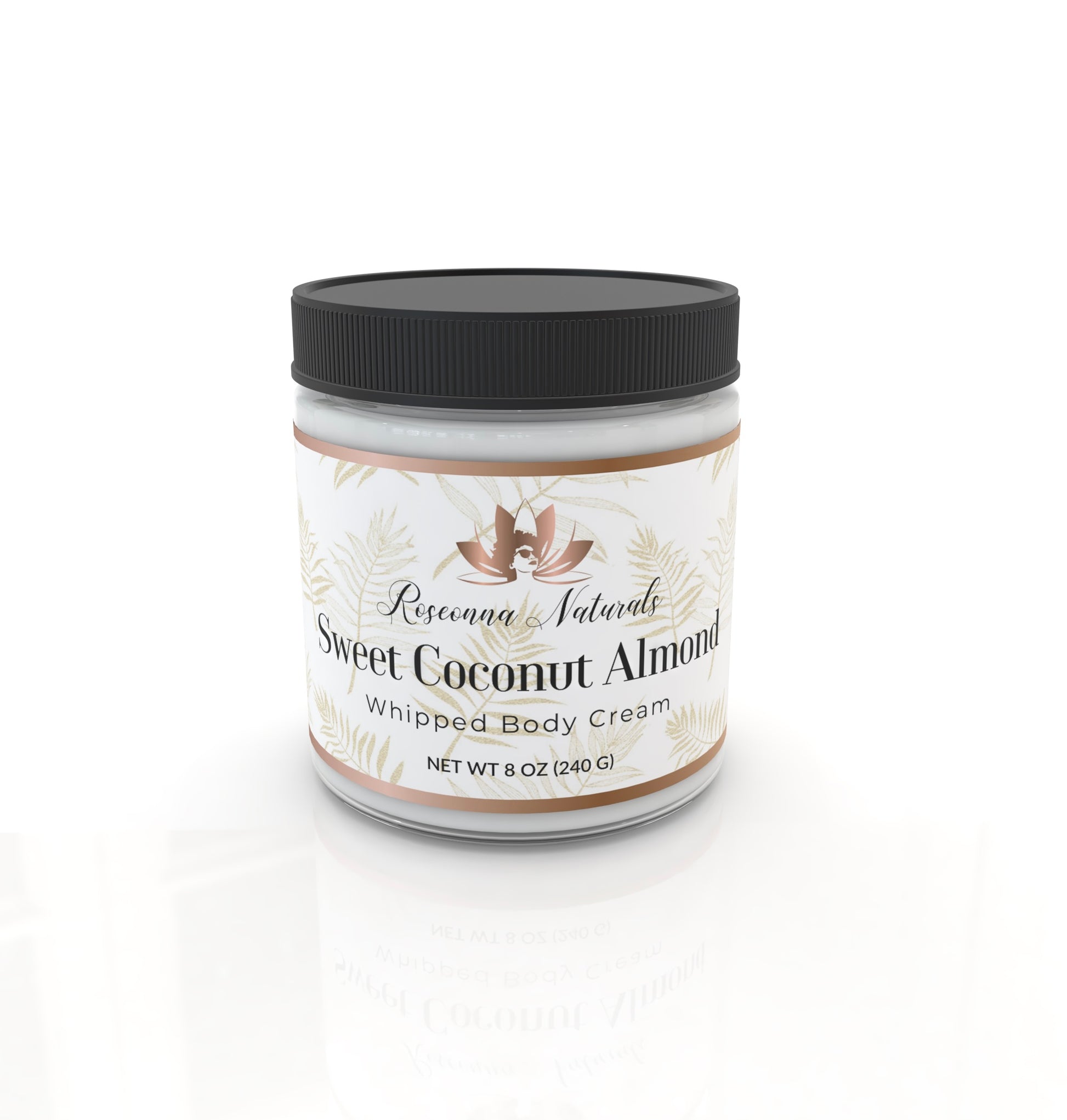 Sweet Coconut Almond Whipped Body Cream - Roseonna Naturals
