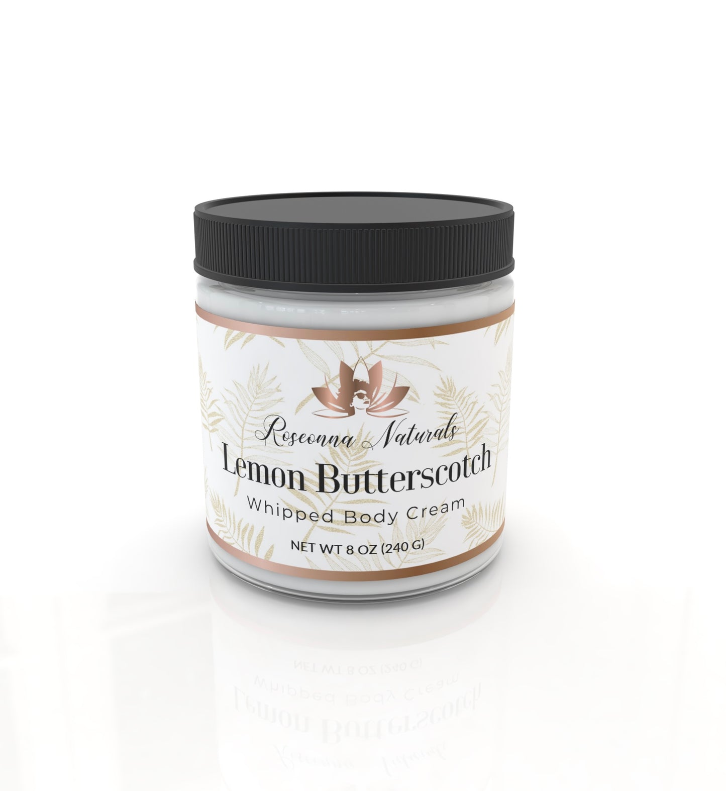 Lemon Butterscotch Whipped Body Cream - Roseonna Naturals