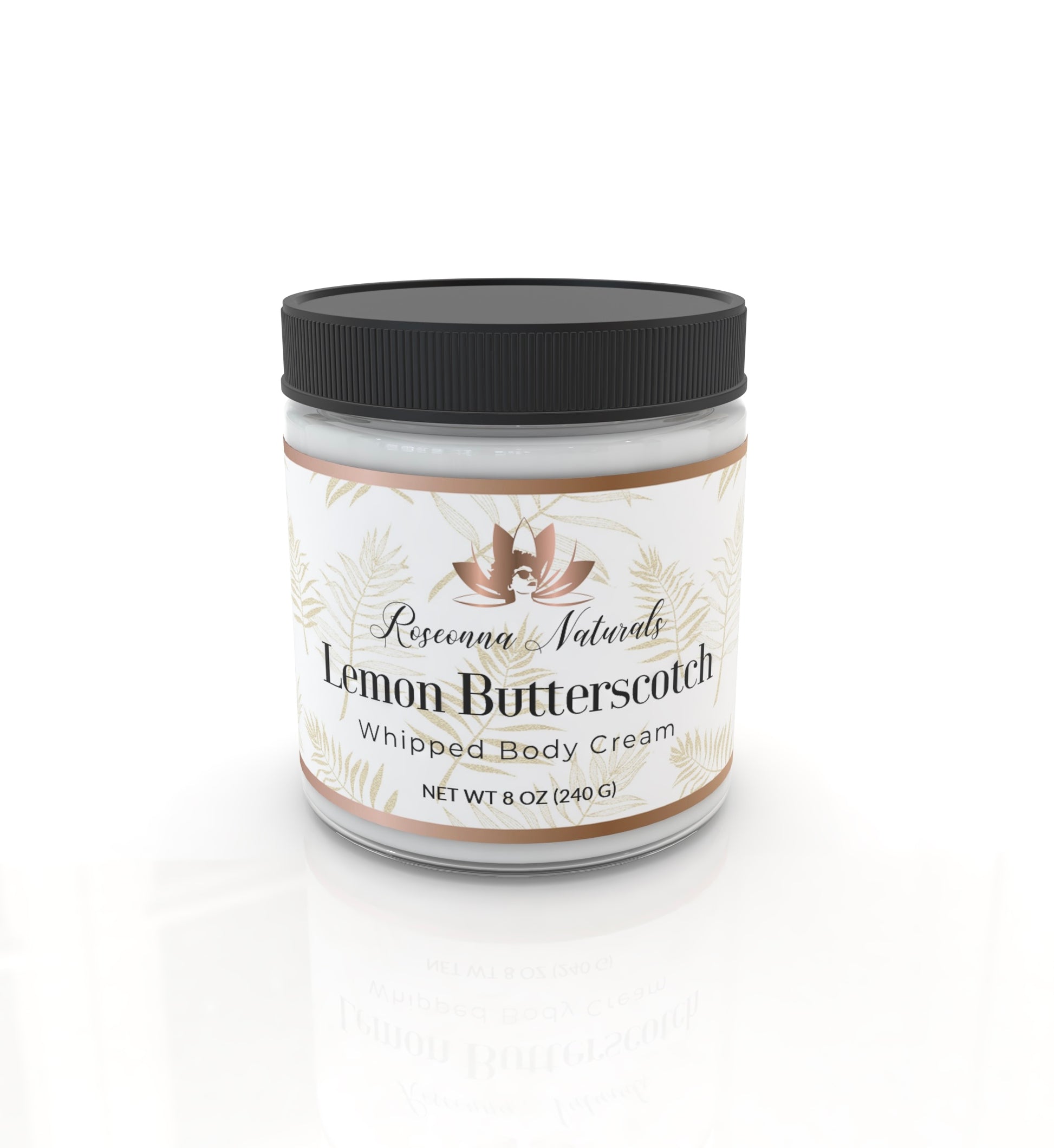 Lemon Butterscotch Whipped Body Cream - Roseonna Naturals